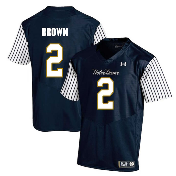 Notre Dame Fighting Irish 2 Chris Brown Navy College Football Jersey Dzhi,We sell and wholesale Notre Dame Fighting Irish 2 Chris Brown Navy College Football Jersey Dzhi on line form chian!